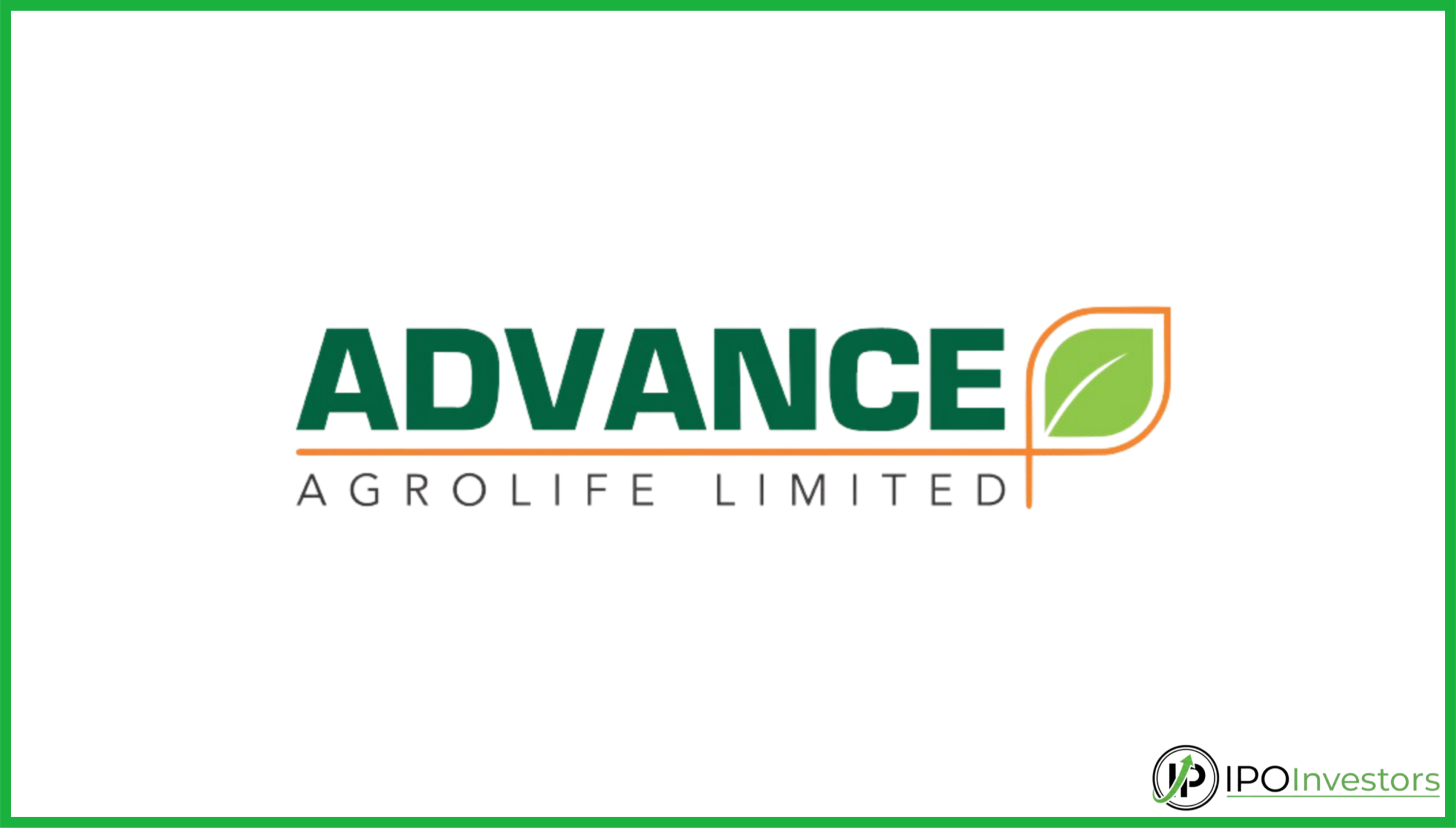 Advance Agrolife IPO Allotment Status Online Check On Kfintech