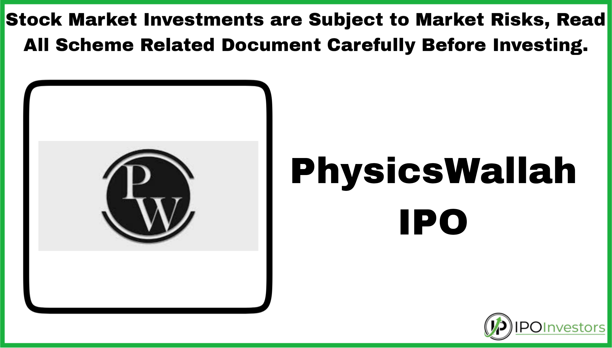 PhysicsWallah IPO