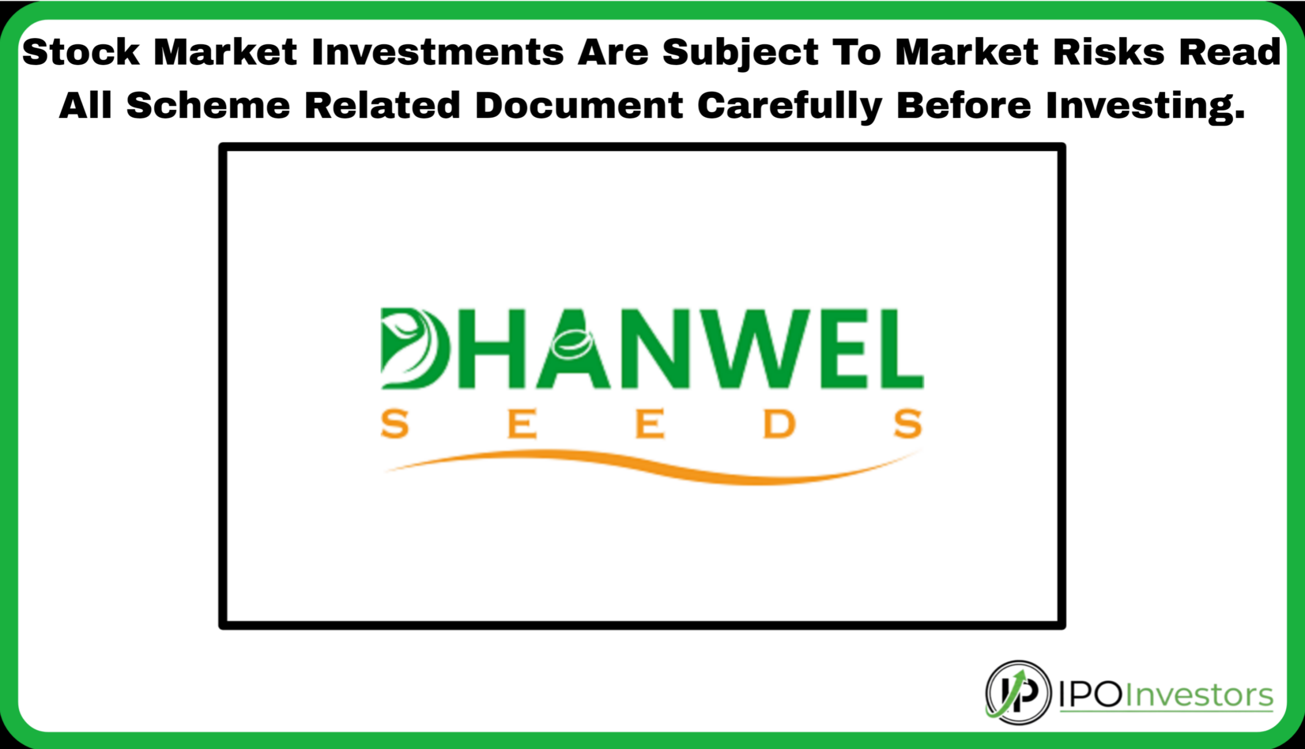Dhanwel Hybrid Seeds IPO GMP Today, Latest Grey Market Premium 2026