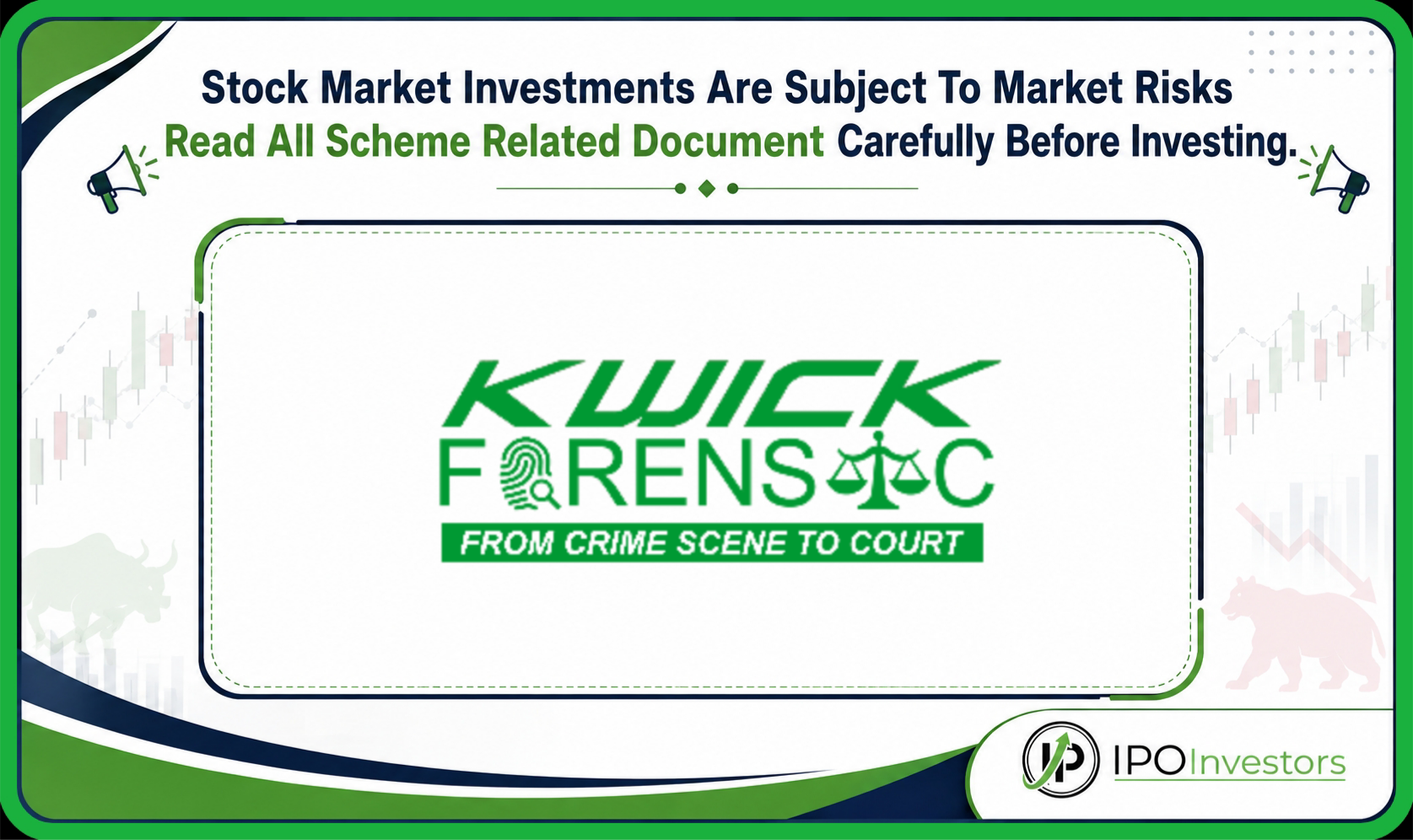 Kwick Forensic Solutions IPO GMP Live Today, Latest Grey Market Premium 2026